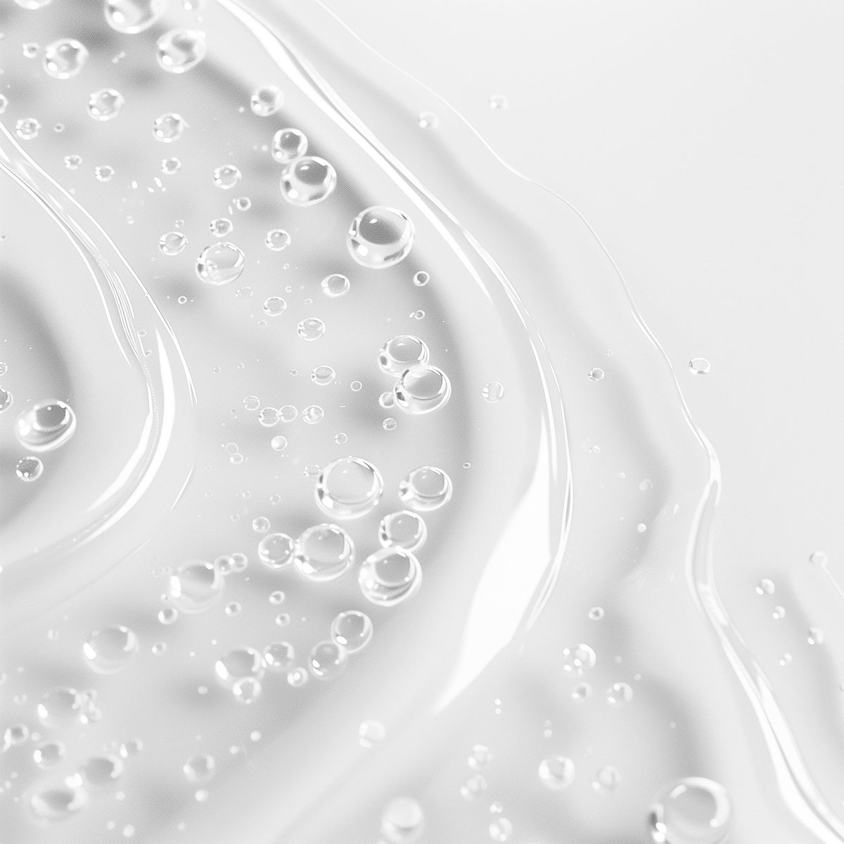 Close-up of a white surface with bubbles