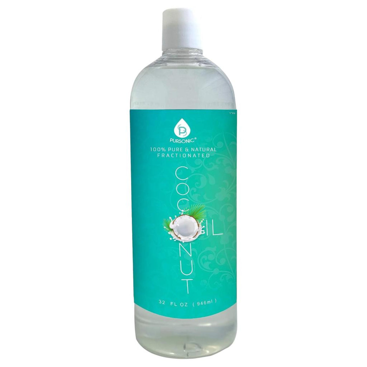 100% Pure Oil for Massages, Therapeutic Recipes & Essential Oils, Fractionated Coconut, 32 Fl Oz - Trending Wellness Store
