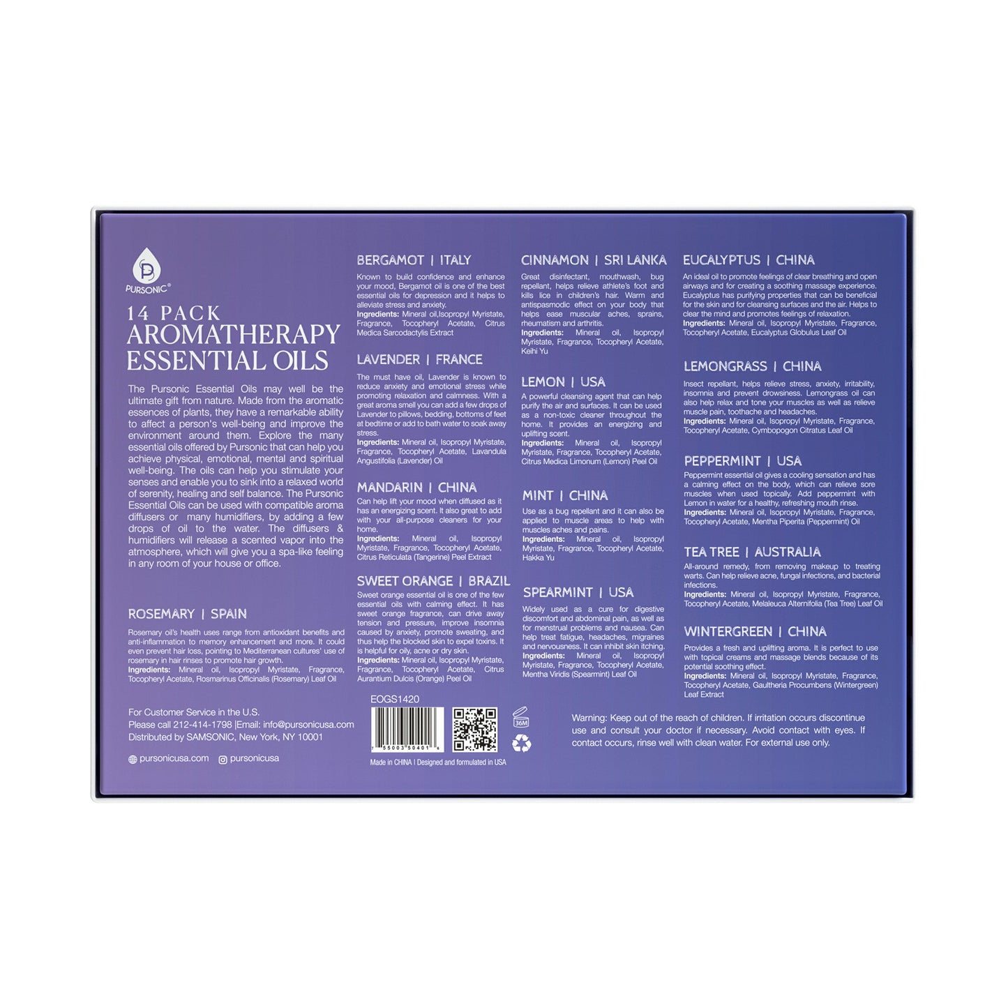 14 Pack Aromatherapy Essential Oil Gift Set - Trending Wellness Store