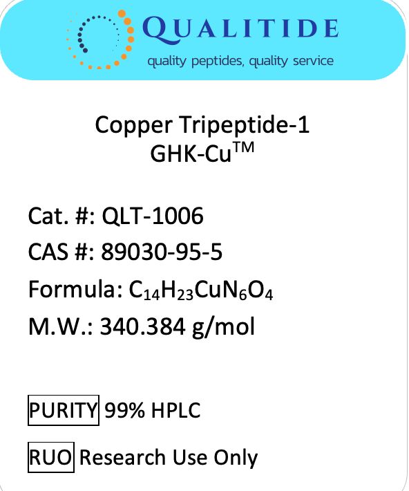 Anti-aging Peptide Copper Tripeptide-1 (GHK-Cu) - Trending Wellness Store