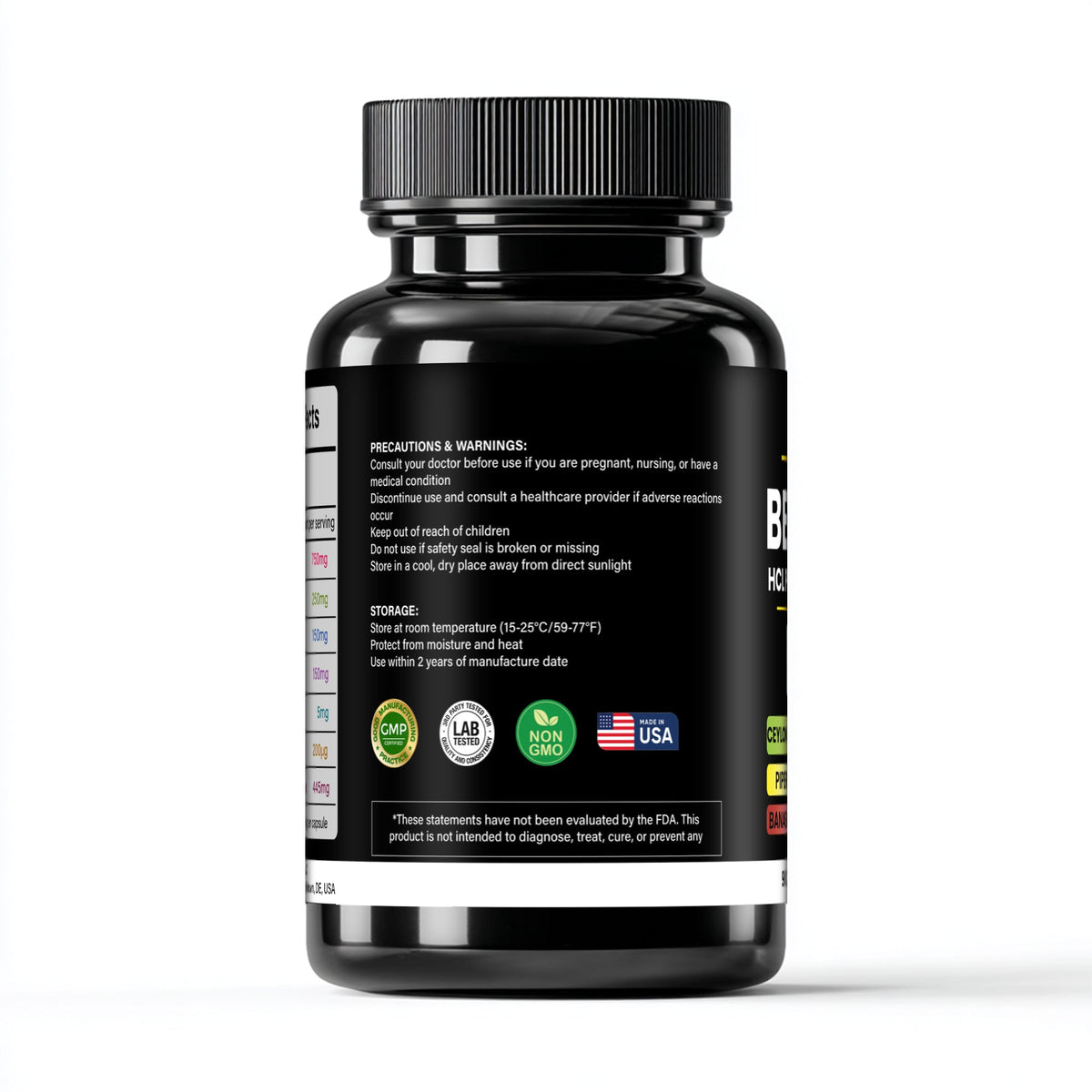Berberine HCl Phytosome Complex 2000mg – 180 Capsules - Trending Wellness Store