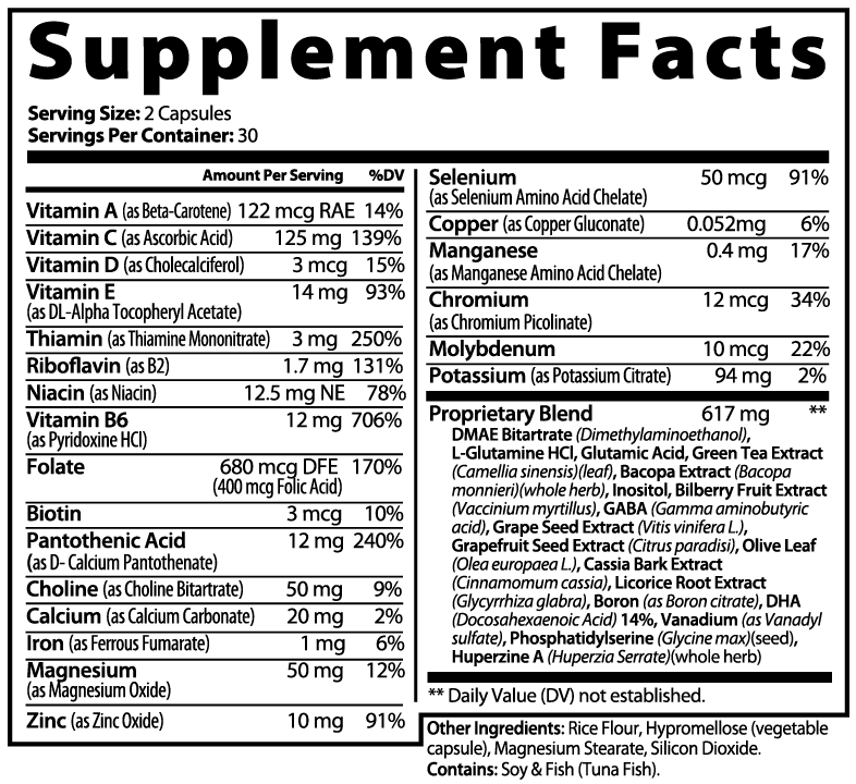 Brain & Focus Formula - Trending Wellness Store
