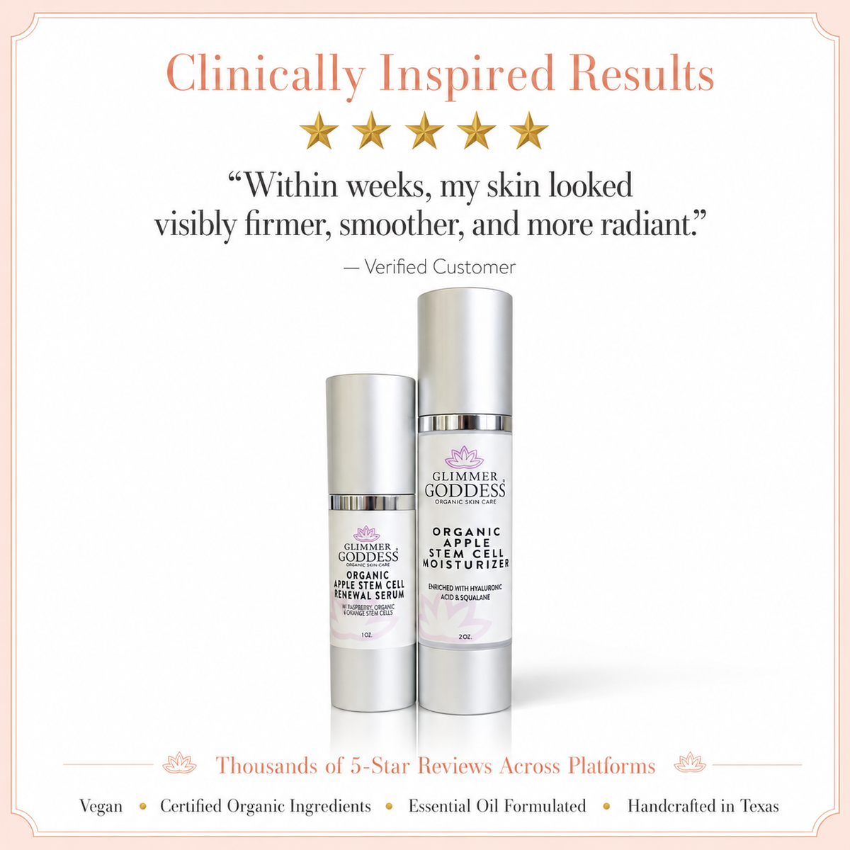Cellular Renewal Duo – Apple Stem Cell Serum + Moisturizer - Trending Wellness Store