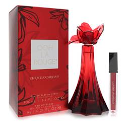 Christian Siriano Ooh La Rouge Eau De Parfum Spray + 0.21 oz Red Lip Gloss By Christian Siriano - Trending Wellness Store