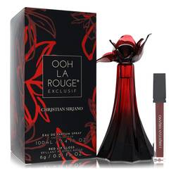 Christian Siriano Ooh La Rouge Exclusif Eau De Parfum Spray + 0.21 oz Red Lip Gloss By Christian Siriano - Trending Wellness Store