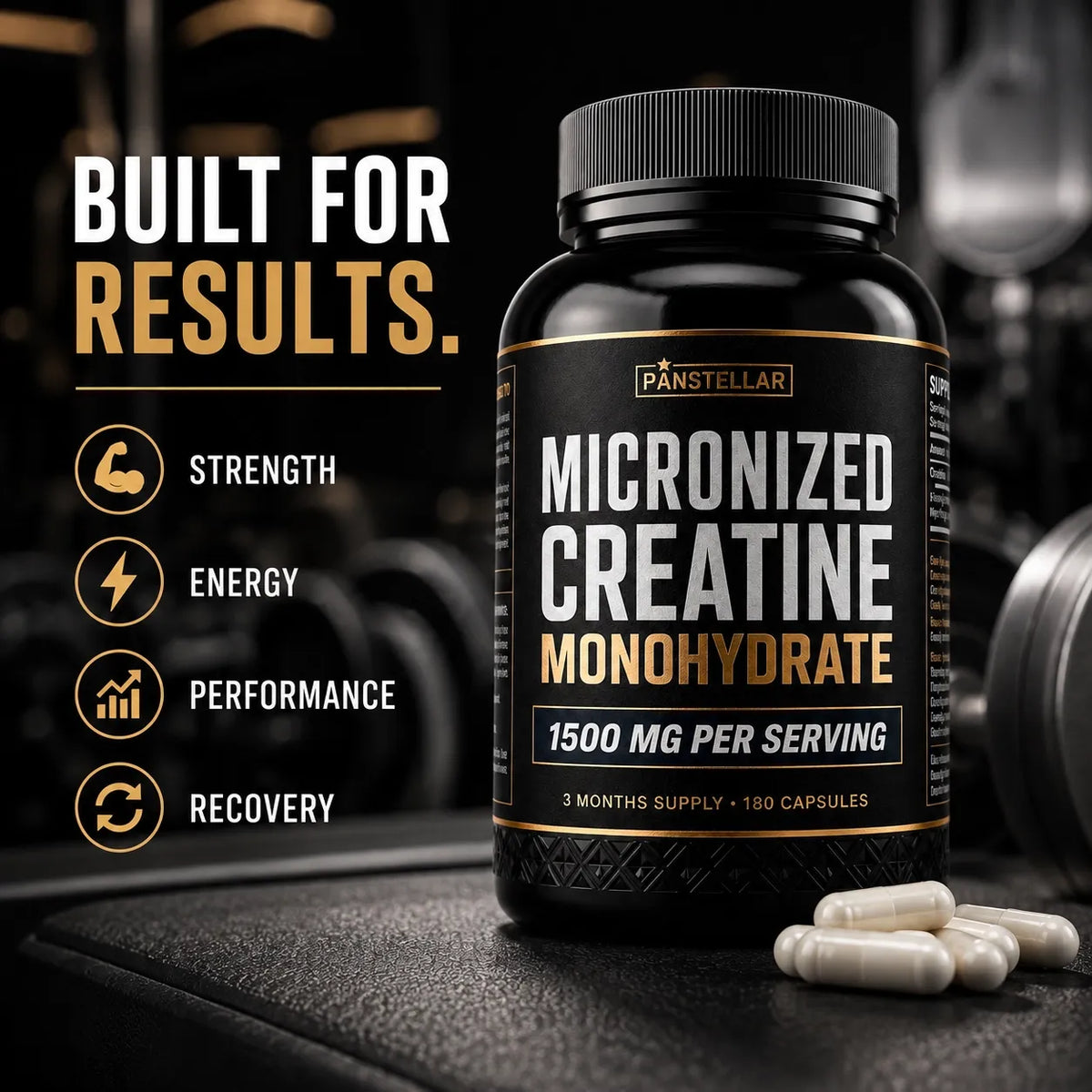 Creatine Monohydrate 1500mg - Trending Wellness Store