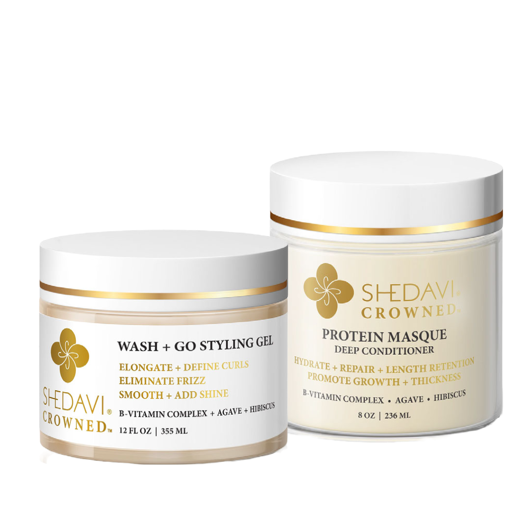 Crowned Curly Style + Strengthen Duo - Trending Wellness Store