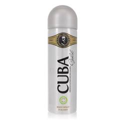 Cuba Gold Deodorant Spray (unboxed) By Fragluxe - Trending Wellness Store