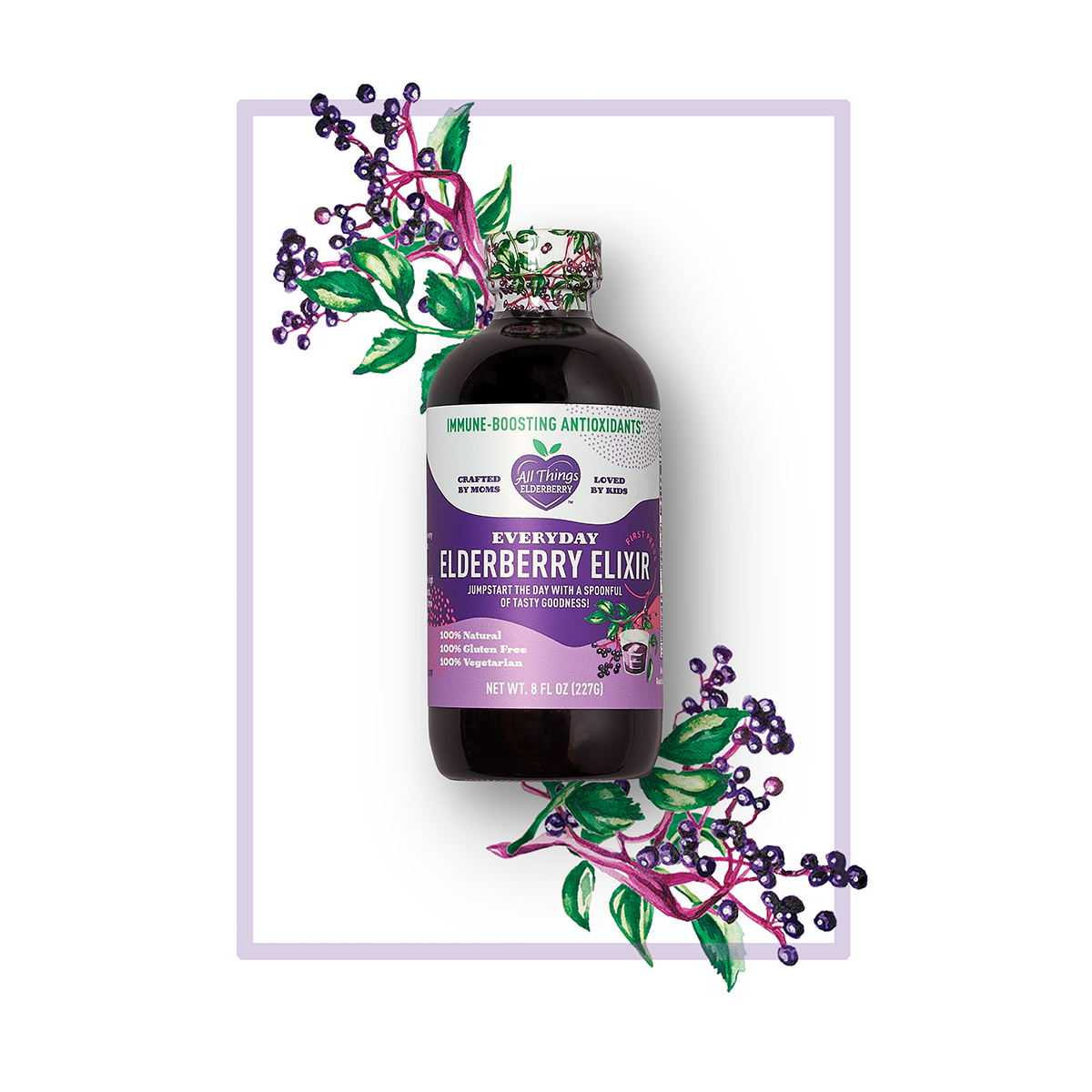 Elderberry Elixir Immune Support - Trending Wellness Store