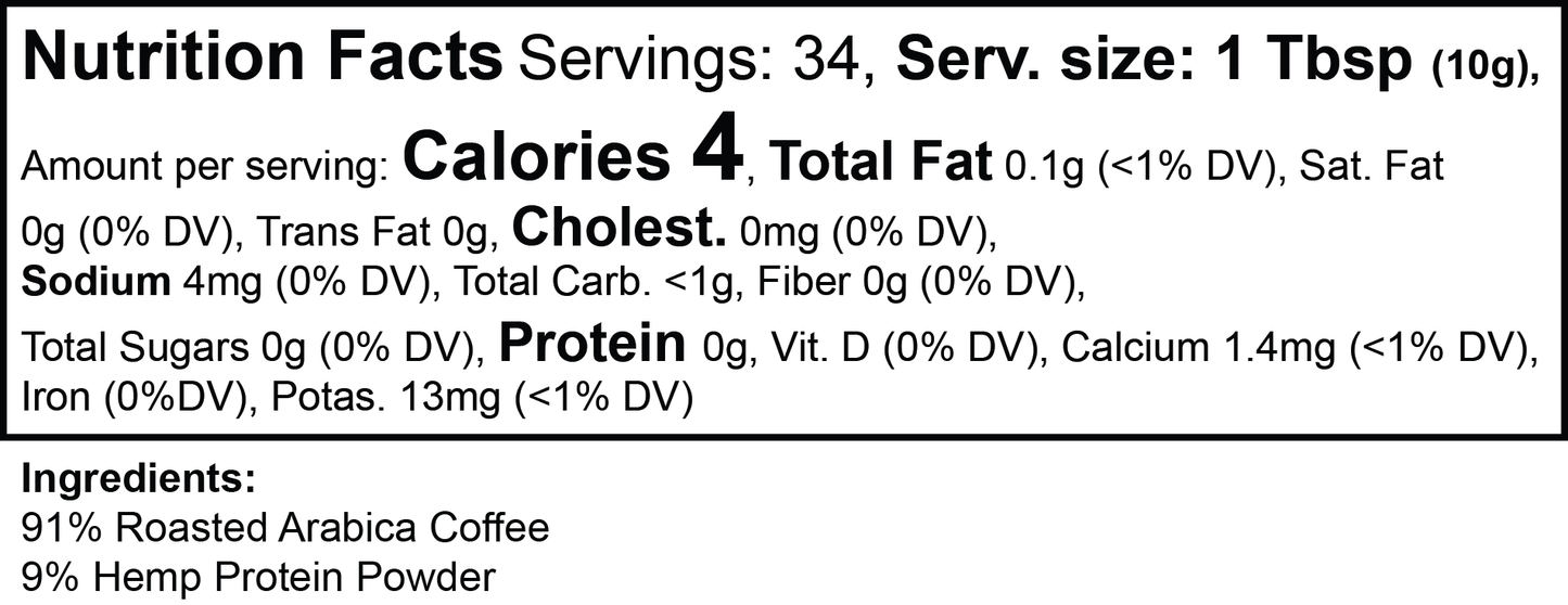 Hemp Harvest Coffee (Medium Roast) - Trending Wellness Store