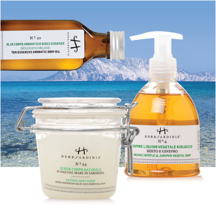 Herb Sardinia Natural Body Scrub with Sardinian Sea Salt - Trending Wellness Store