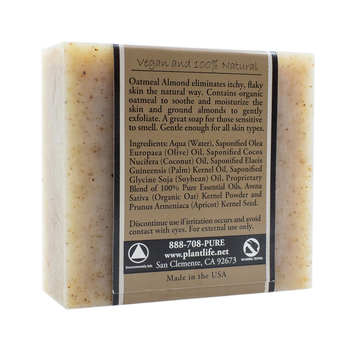 Oatmeal Almond Bar Soap - Trending Wellness Store