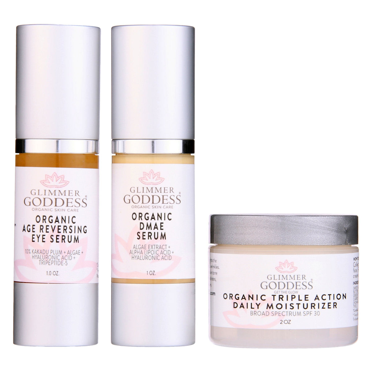 Organic Anti-Wrinkle Trio – 3-Step Collagen Boosting System - Trending Wellness Store