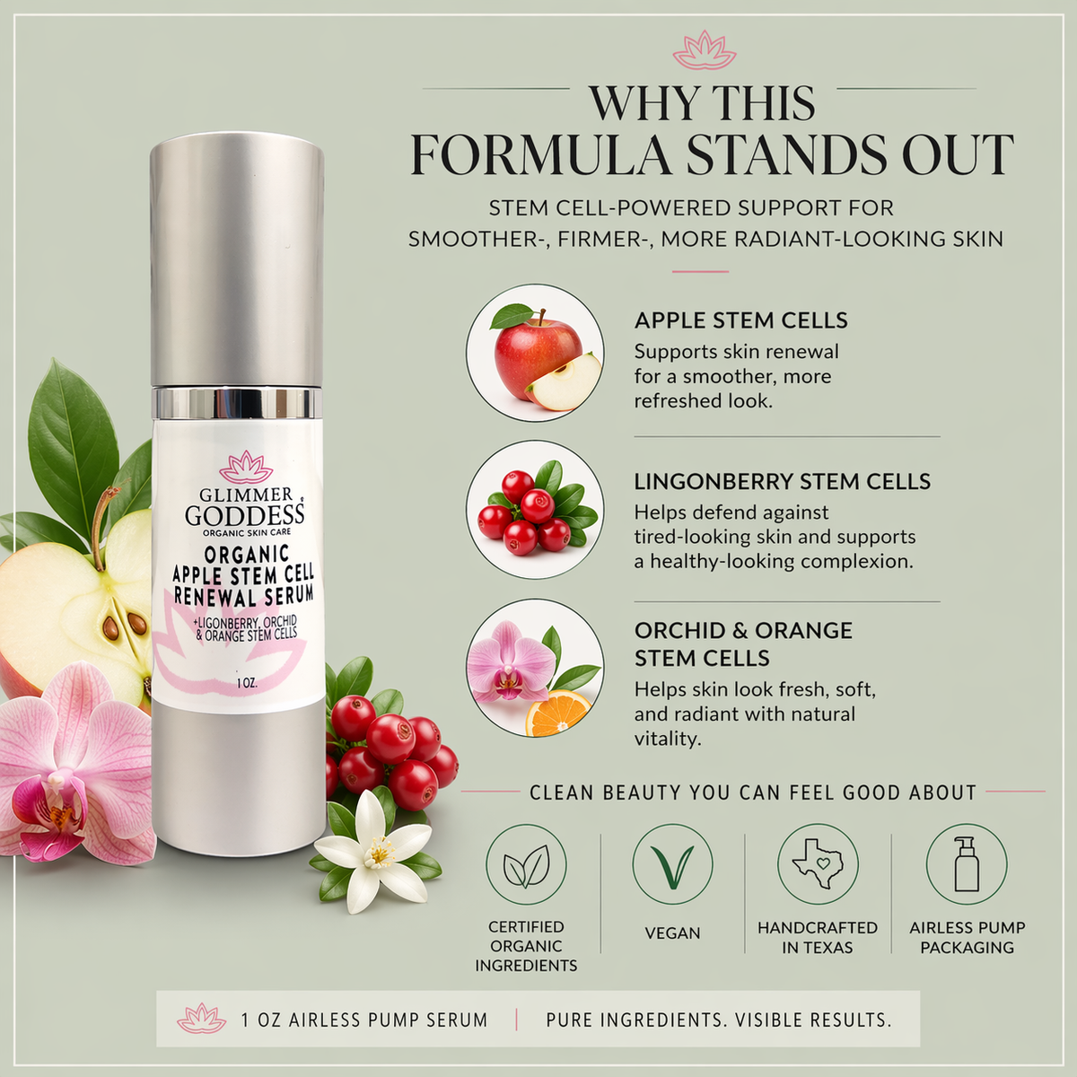 Organic Apple Stem Cell Anti-Aging Serum - Trending Wellness Store