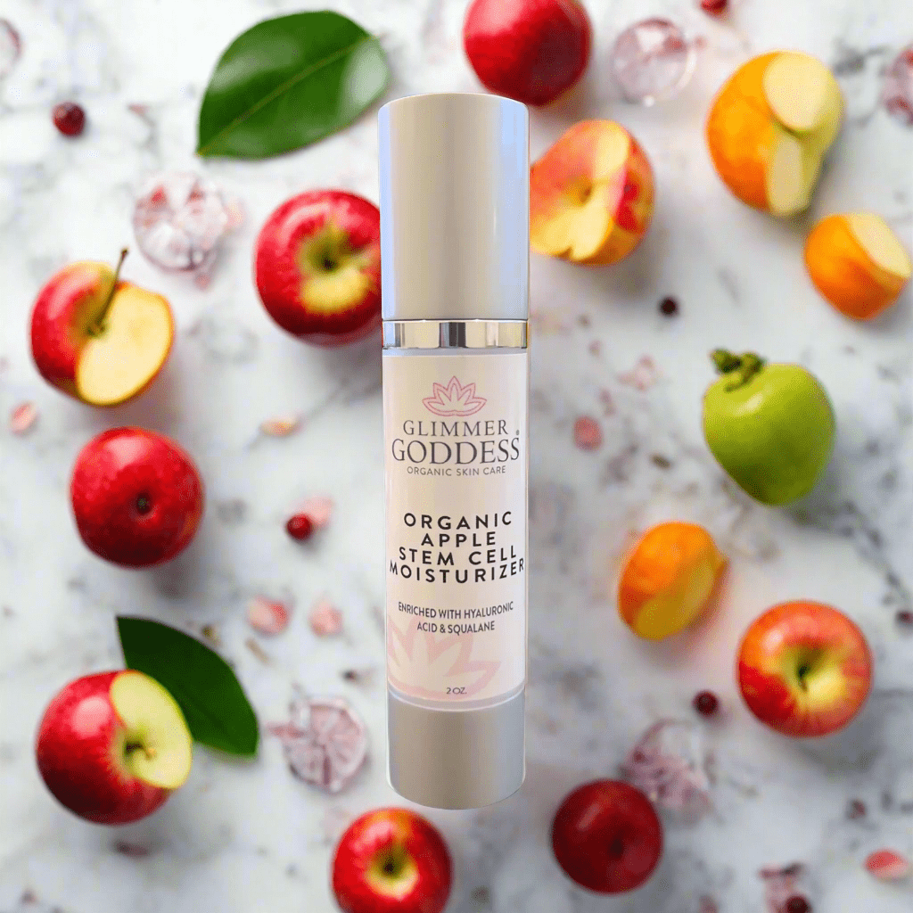 Organic Apple Stem Cell Moisturizer – Anti-Aging Face Cream with Plant Stem Cells for Firmness & Hydration - Trending Wellness Store