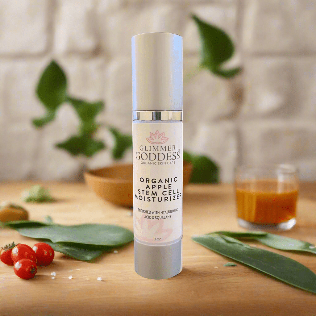 Organic Apple Stem Cell Moisturizer – Anti-Aging Face Cream with Plant Stem Cells for Firmness & Hydration - Trending Wellness Store