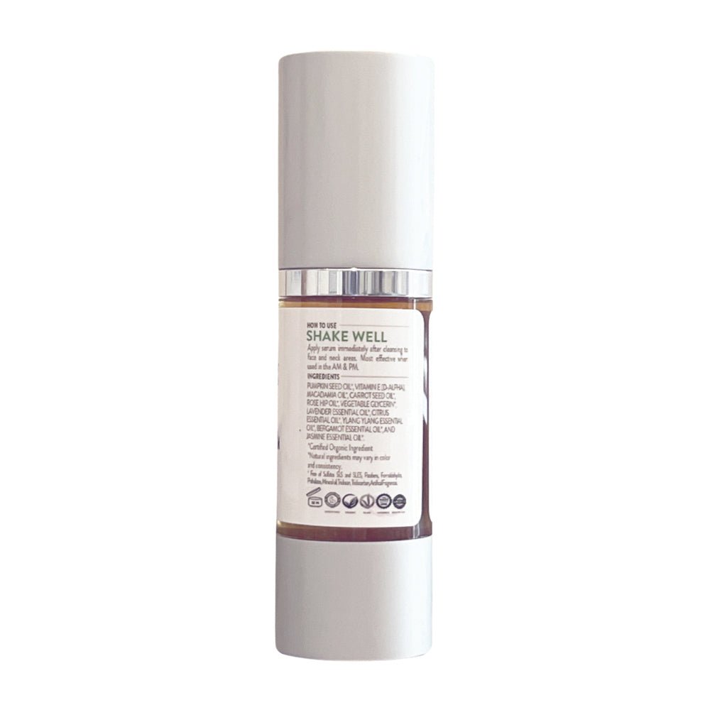 Organic Pumpkin Serum with Collagen Boosting Vitamin E Instant Glow Treatment - Trending Wellness Store
