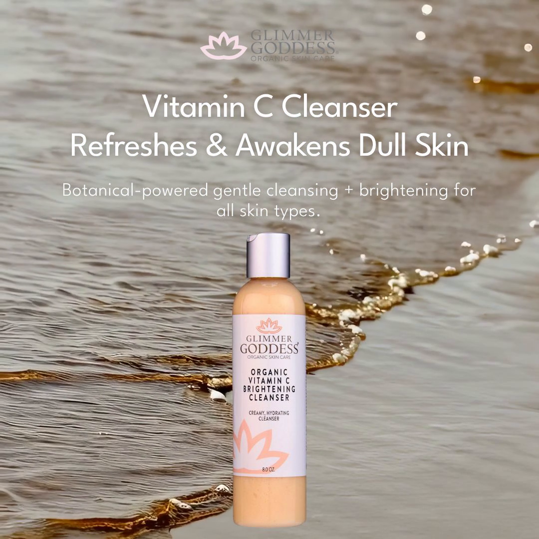 Organic Vitamin C Brightening Cleanser – Gentle Face Wash - Trending Wellness Store