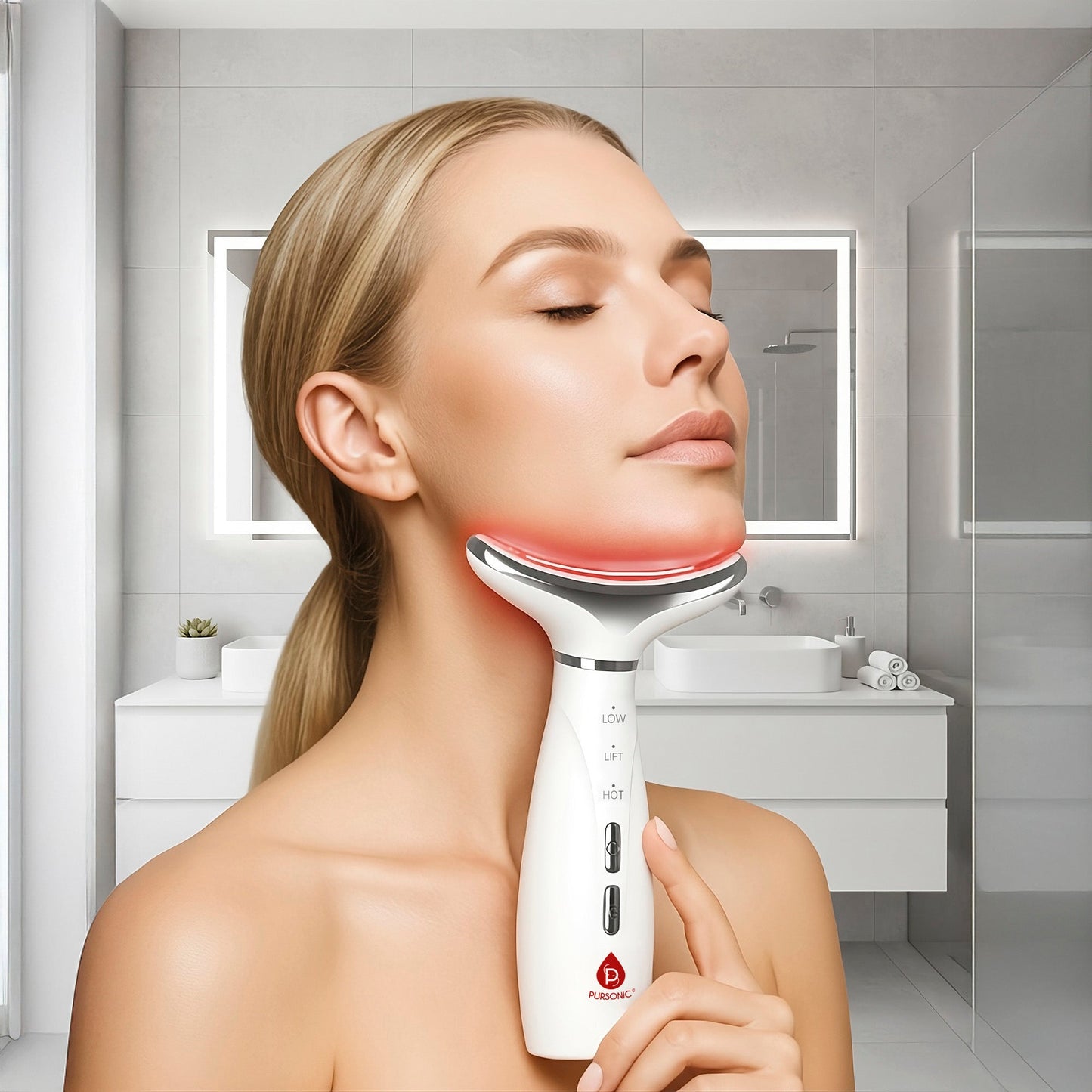 Pursonic 7-in-1 Facial Therapy Device & Anti-Aging Serum Bundle - Trending Wellness Store