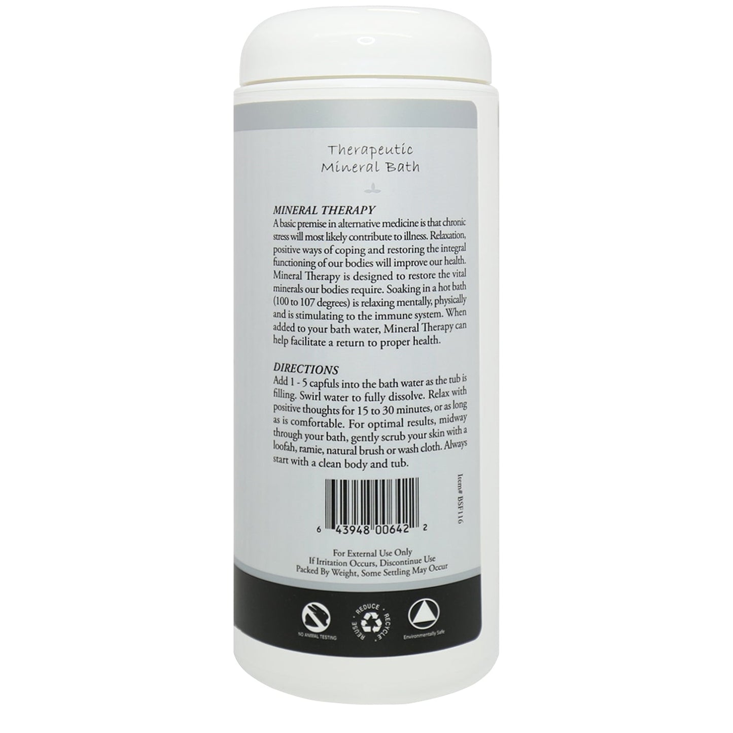 Scent Free Bath Salt 16oz - Trending Wellness Store