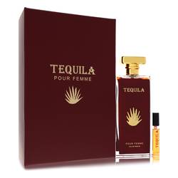 Tequila Pour Femme Red Eau De Parfum Spray + Free .17 oz Mini EDP Spray By Tequila Perfumes - Trending Wellness Store