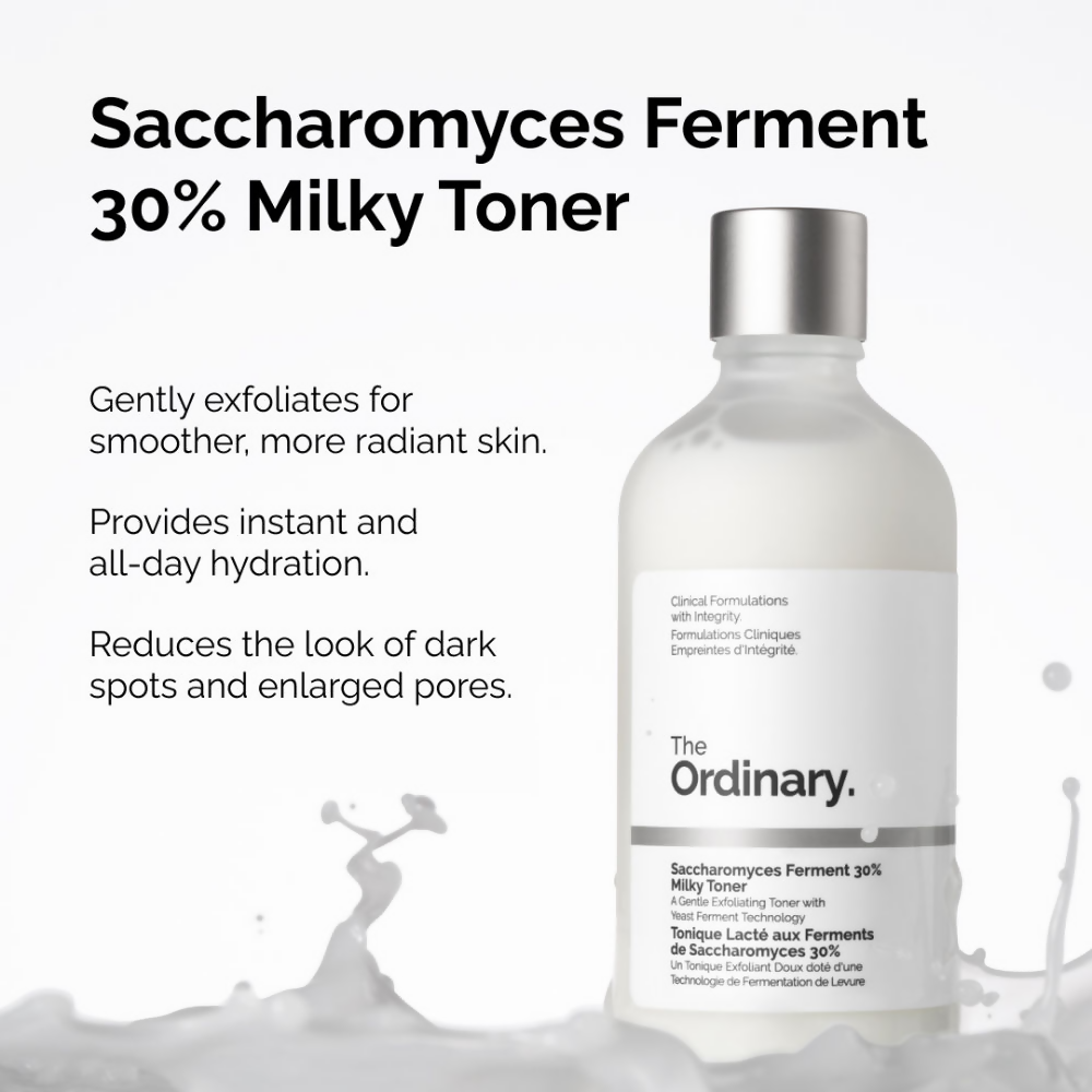 The Ordinary Saccharomyces Ferment 30% Milky Toner - Trending Wellness Store