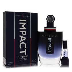 Tommy Hilfiger Impact Intense Eau De Parfum Spray + 0.14 Travel Spray By Tommy Hilfiger - Trending Wellness Store
