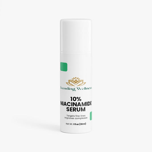 Bionging Wellness 10% Niacinamide Serum bottle on a white background