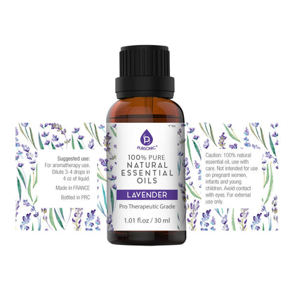 100% Pure & Natural Lavender Essential Oils - Trending Wellness Store