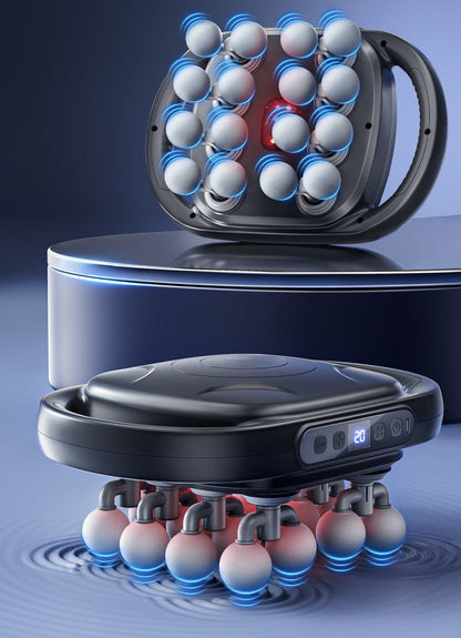 16-Head Muscle Massage Gun Deep Tissue Percussion Massager for Muscle Relaxation & Recovery - Trending Wellness Store