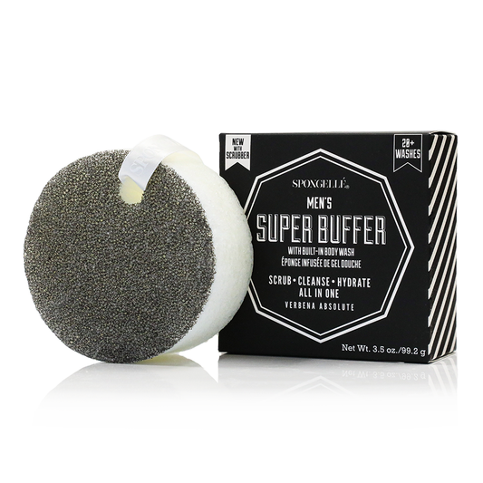 20+ Men's Super Buffer | Black Scrubber - Trending Wellness Store