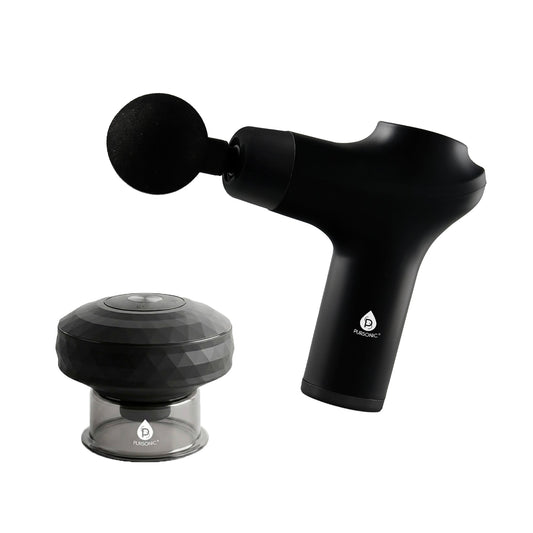 3-Speed Massage Gun & Rechargeable Cupping Therapy Device - Trending Wellness Store