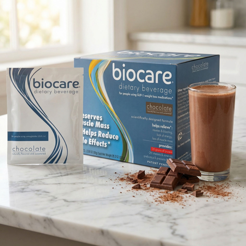 30G Protein Chocolate Biocare Dietary Beverage (14-Count) - Trending Wellness Store