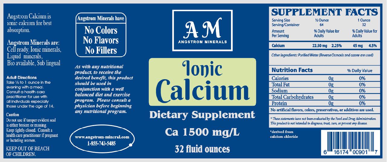 32 oz Angstrom Calcium Supplement by Angstrom Minerals - Trending Wellness Store