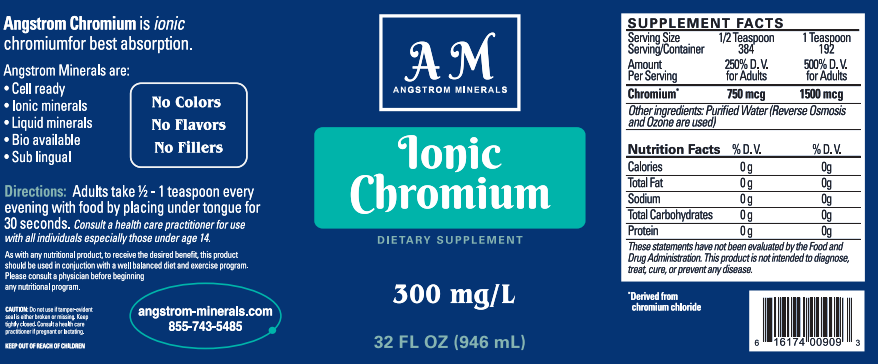 32 oz Angstrom Chromium Supplement by Angstrom Minerals - Trending Wellness Store