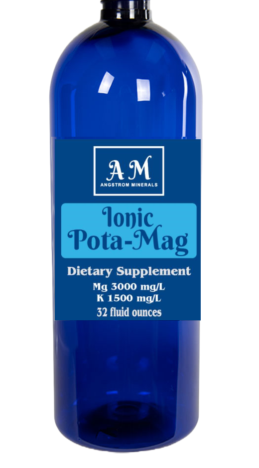 32 oz Ionic Pota-Mag Supplement by Angstrom Minerals - Trending Wellness Store