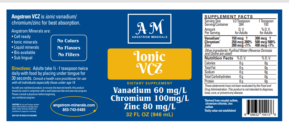 32 oz Ionic VCZ by Angstrom Minerals - Trending Wellness Store