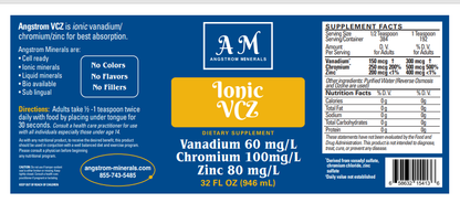 32 oz Ionic VCZ by Angstrom Minerals - Trending Wellness Store