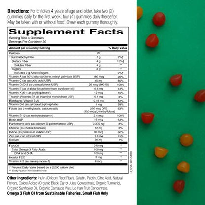 SmartyPants Kids Formula Daily Gummy Multivitamin