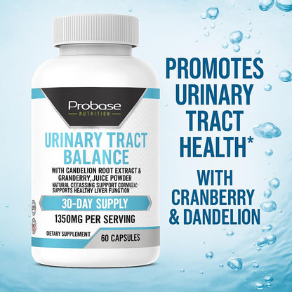Probase Nutrition Urinary Tract Balance 60 Capsules 30-Day Supply
