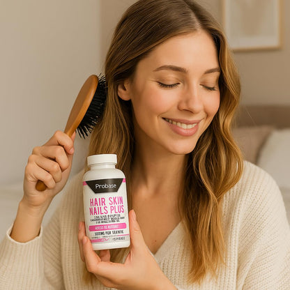 Probase Nutrition Hair, Skin and Nails Plus 60 Capsules 30-Day Supply