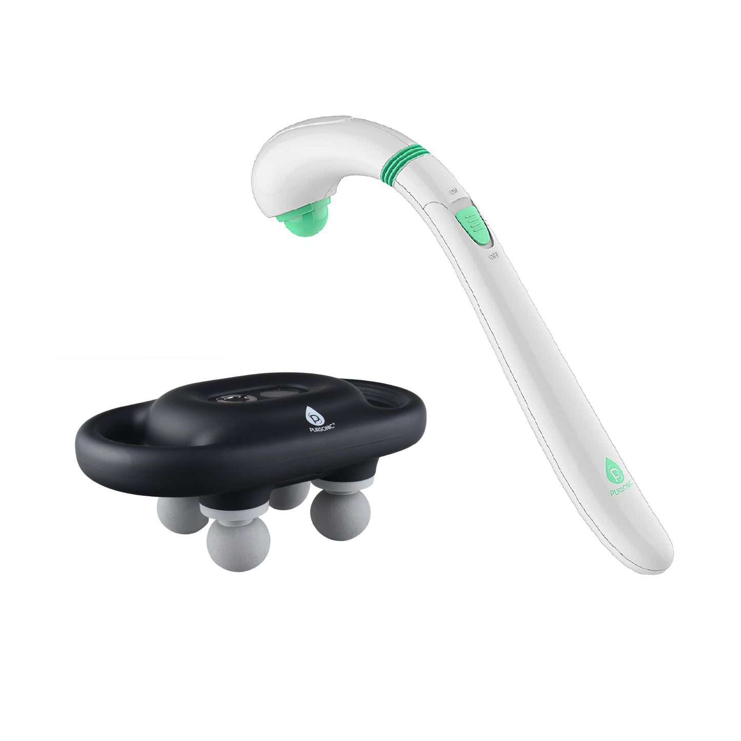 9-Speed Massage Gun & Portable Handheld Massager Bundle - Trending Wellness Store