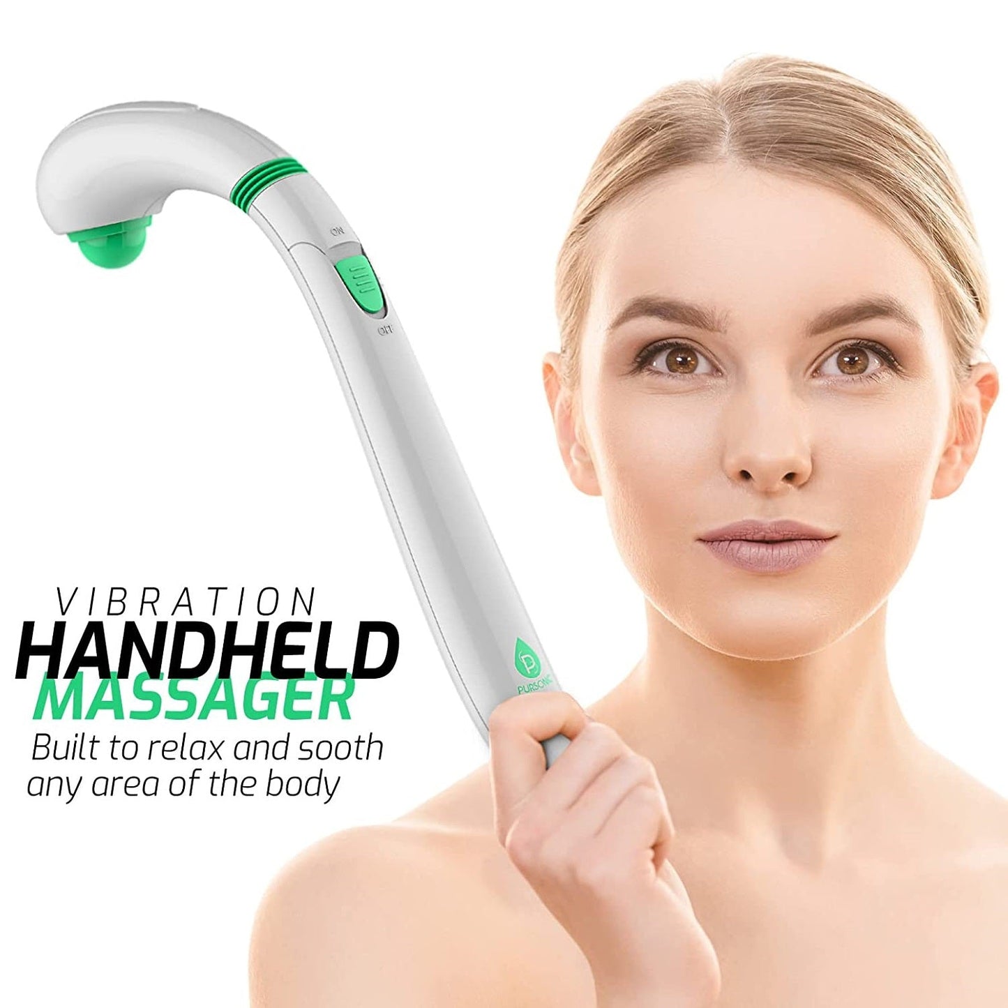 9-Speed Massage Gun & Portable Handheld Massager Bundle - Trending Wellness Store