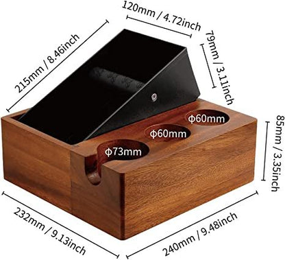 ACG 58mm Espresso Knock Box and Tamping Station - Trending Wellness Store