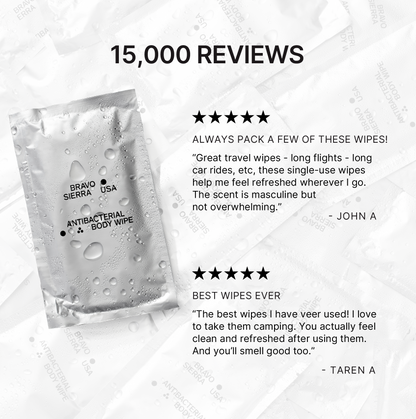 ANTIBACTERIAL BODY WIPES - Trending Wellness Store