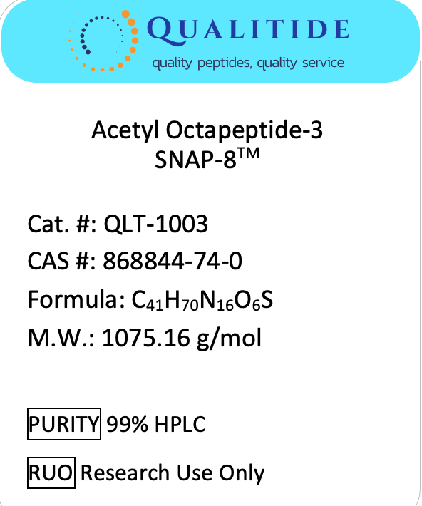 Acetyl Octapeptide-3 (SNAP-8®) - Trending Wellness Store