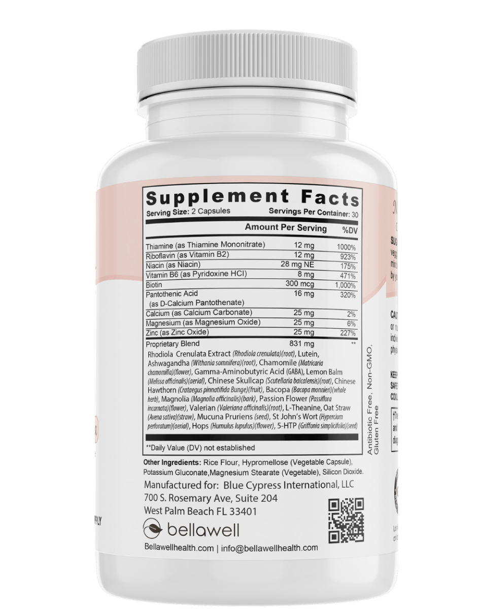 Advanced Stress Relief Formula by Bellawell - Trending Wellness Store