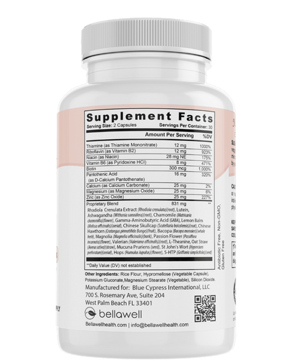 Advanced Stress Relief Formula by Bellawell - Trending Wellness Store