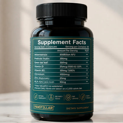 Akkermansia Muciniphila 500B AFU – 180 Capsules - Trending Wellness Store