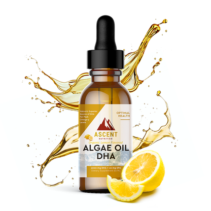 Algae Oil DHA Omega-3's - Vegan and Vegetarian, 1000 mg - Trending Wellness Store